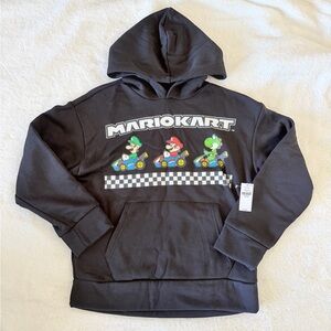 Old Navy Mario Kart Black Hooded Sweatshirt